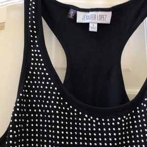 Jennifer Lopez racerback tank top